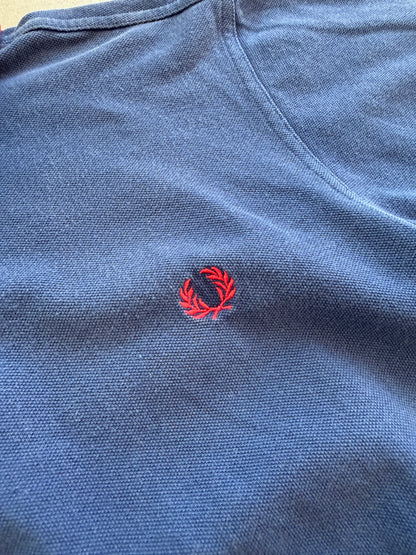 Fred Perry muška plava polo majica (L)