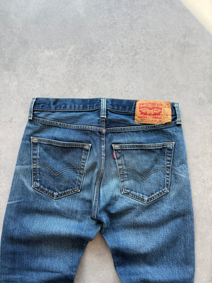 Levis 501 muške plave farmerke (33x32)
