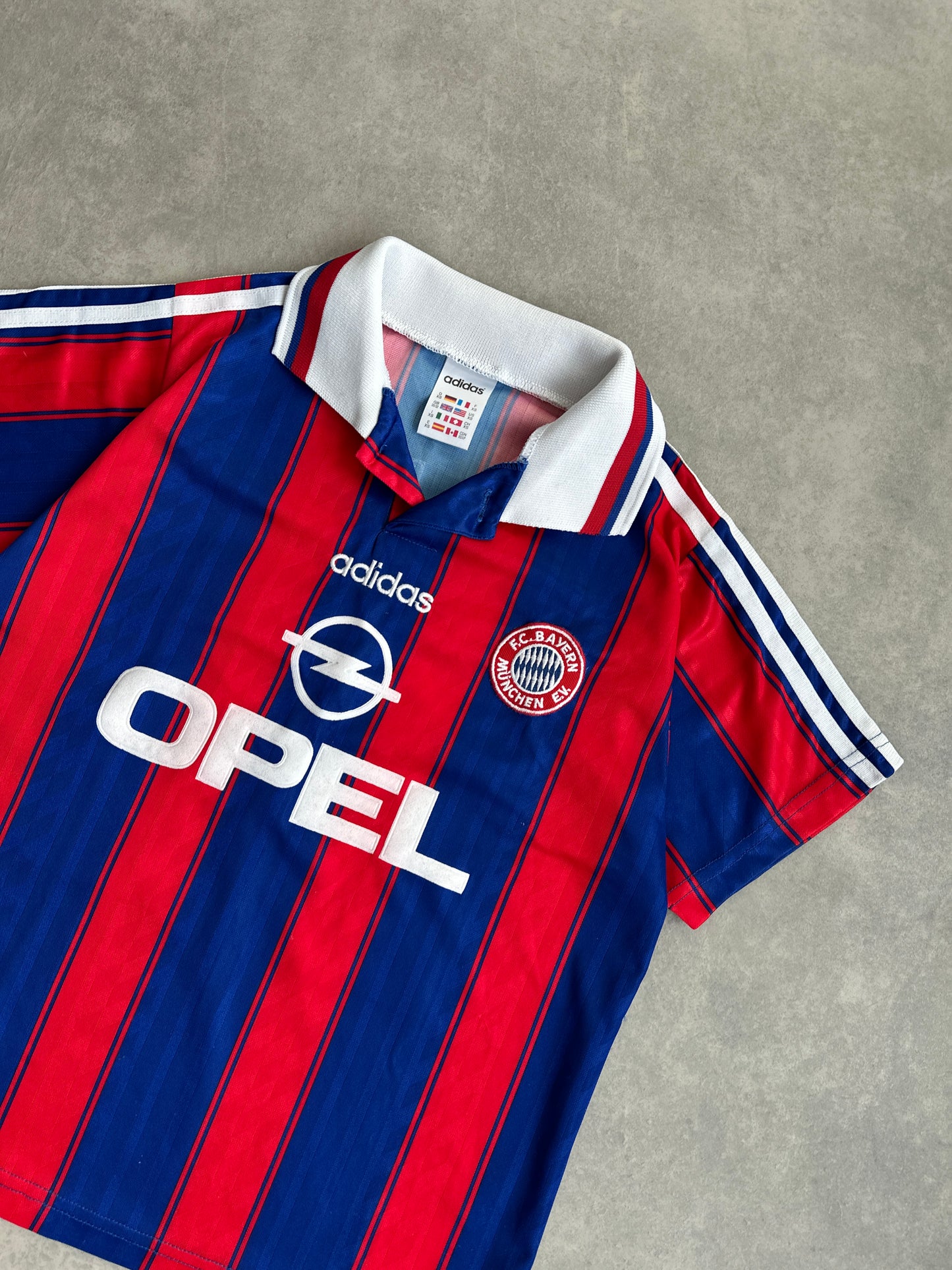 Adidas x Bayern Munchen 95/97 Home Kit Klinsmann vintage ženski dres (XS)