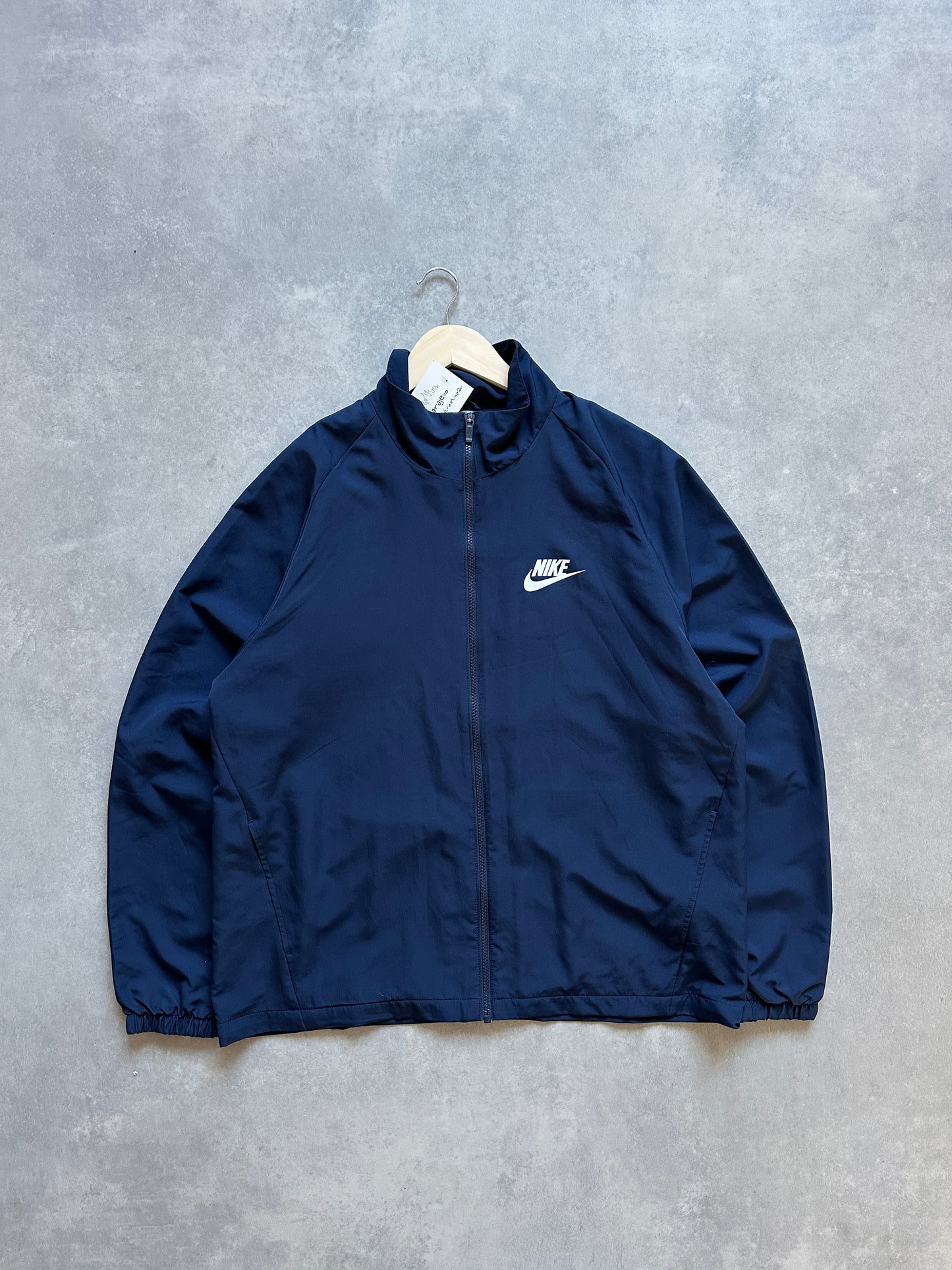 Nike basic navy muška šuškava dukserica (XL)