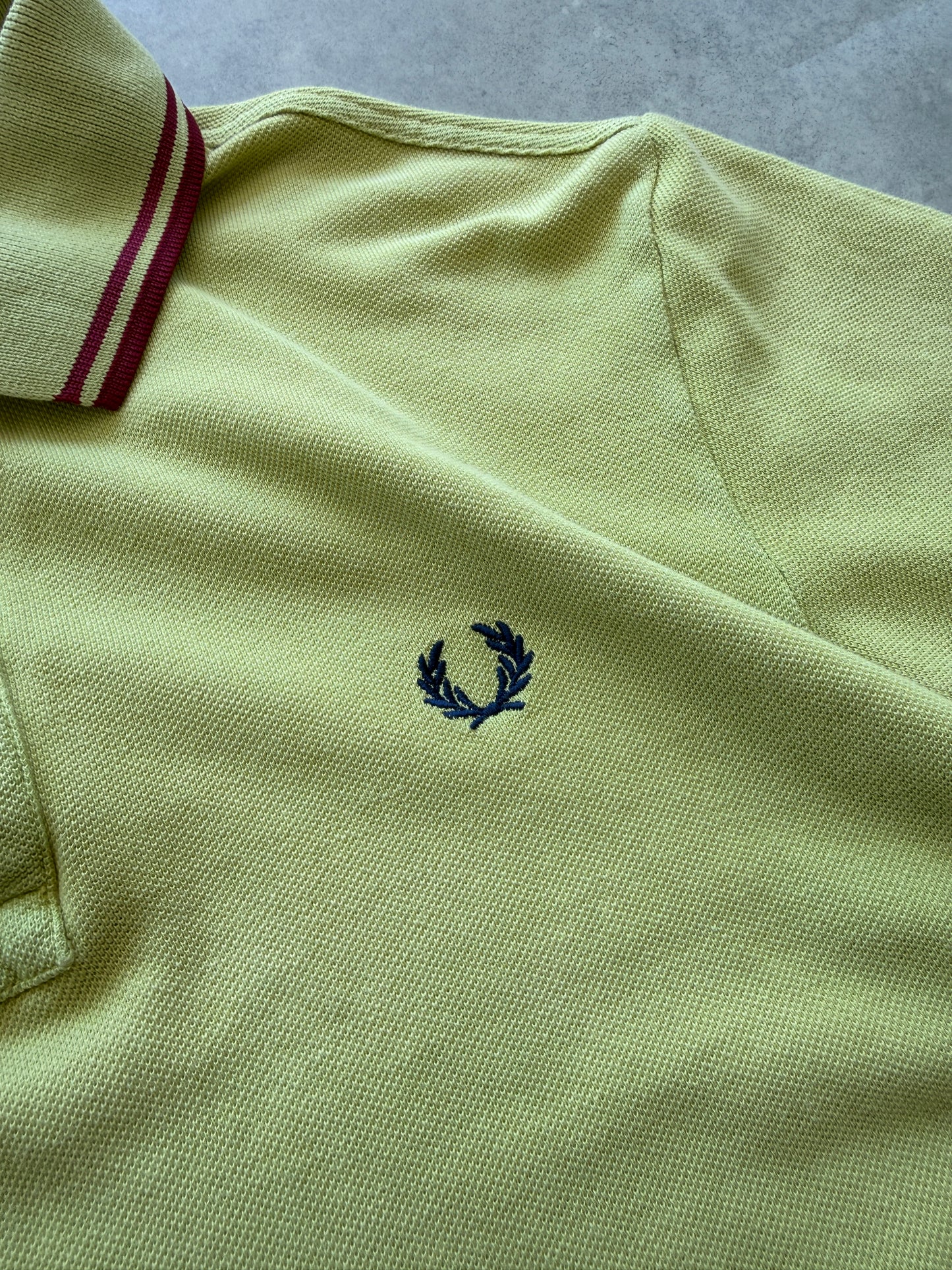 Fred Perry muška žuta polo majica (M)