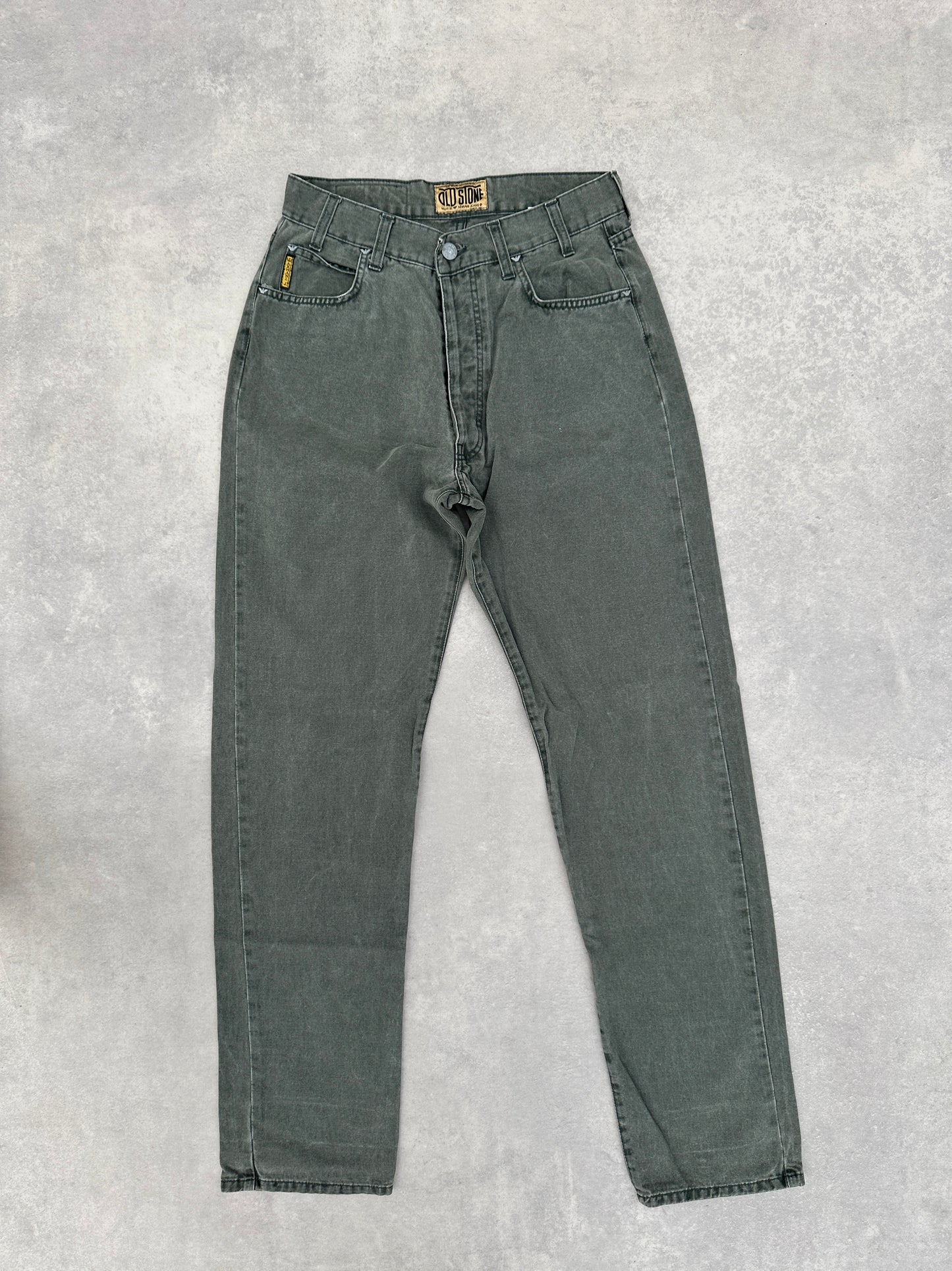 Armani Jeans 2000s muske zelene farmerke (30)