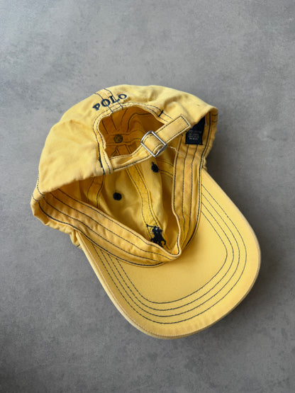 Polo by Ralph Lauren vintage ženski žuti kačket (OS)