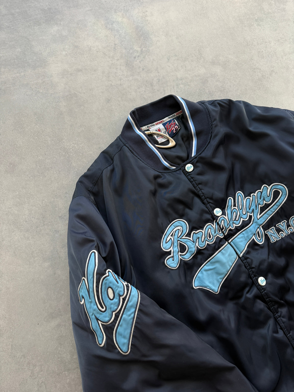 Karl Kani Brooklyn vintage 90s muška oversized bomber jakna (XL)