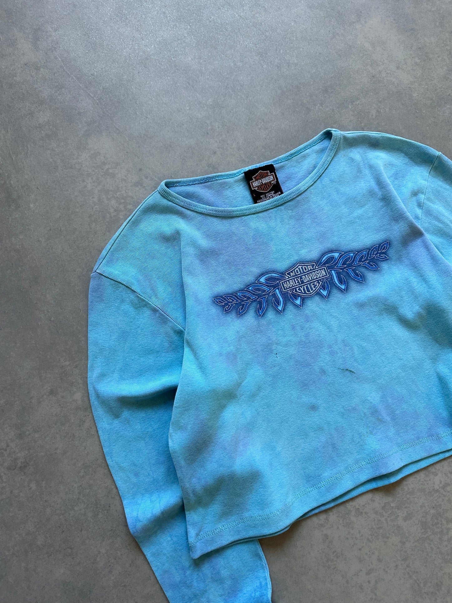 Harley Davidson 2000s ženska crop majica (L)