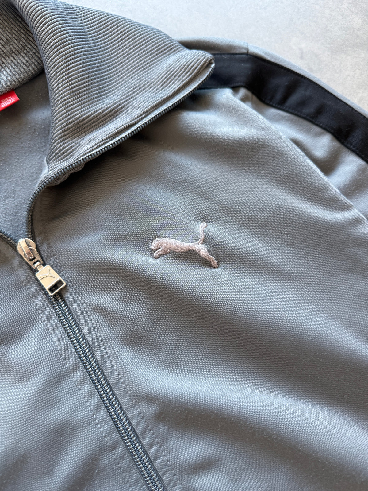Puma retro muška siva zip dukserica (S)