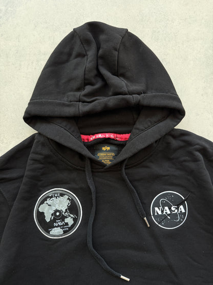 Alpha Industries NASA muška crna dukserica (XL)