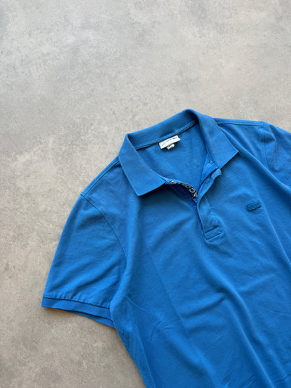 Lacoste muška plava zip polo majica (L)