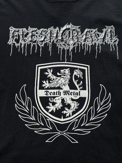 Fleshcrawl vintage muška bend majica (XL)