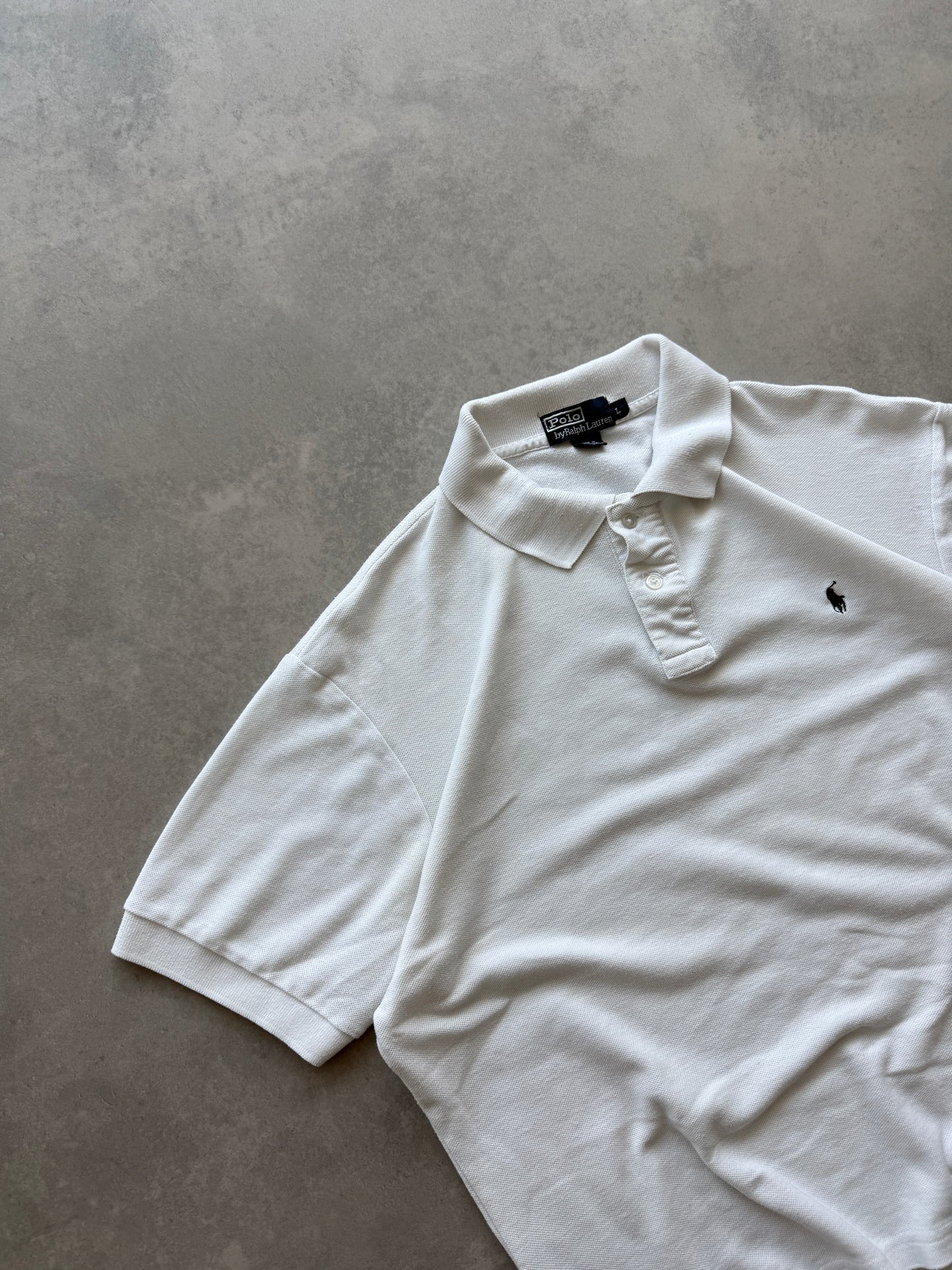 Polo by Ralph Lauren vintage muška bijela majica (L)