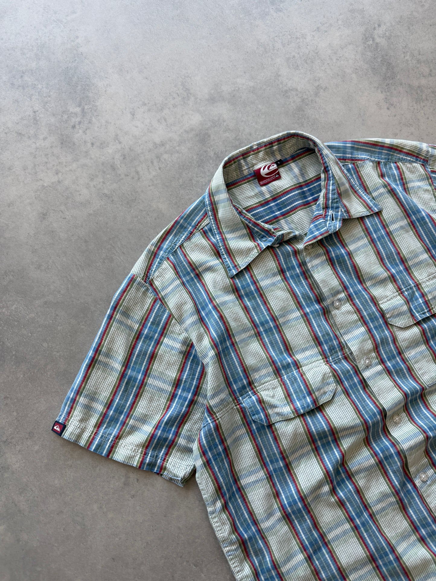 Quiksilver Y2K muška boxy fit košulja (M)