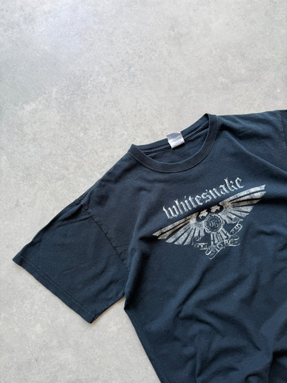 Whitesnake retro muška crna bend majica (M)