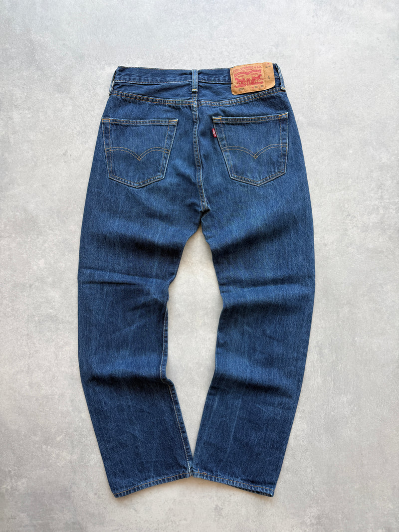 Levis 501 muške tamno plave farmerke (30x30)