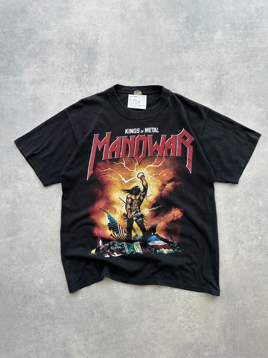Manowar Kings of Metal 2000s muška majica (L)