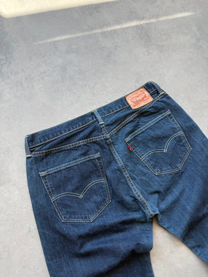 Levis 501 muške tamno plave farmerke (36x36)
