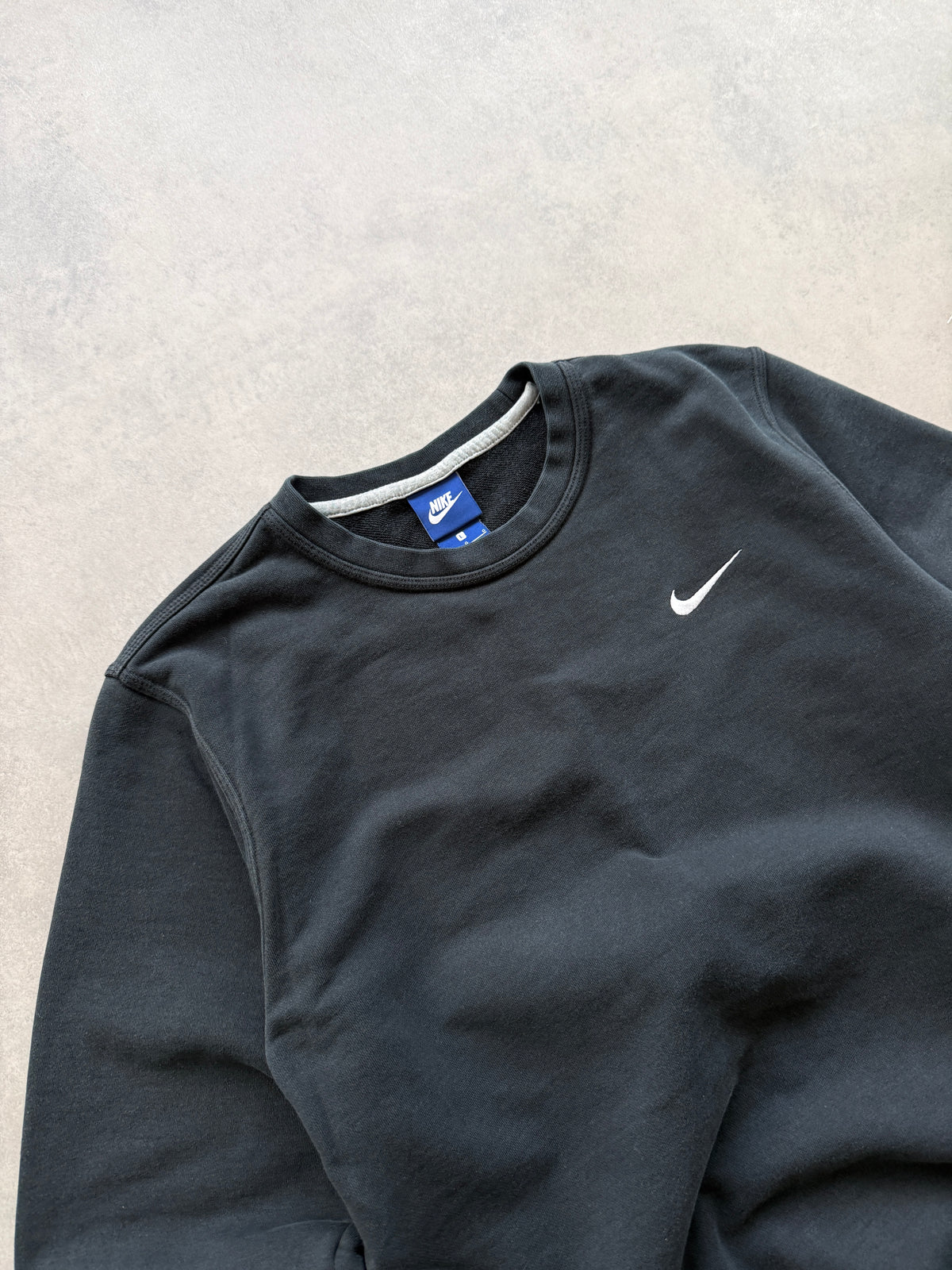 Nike muška basic crna dukserica (L)