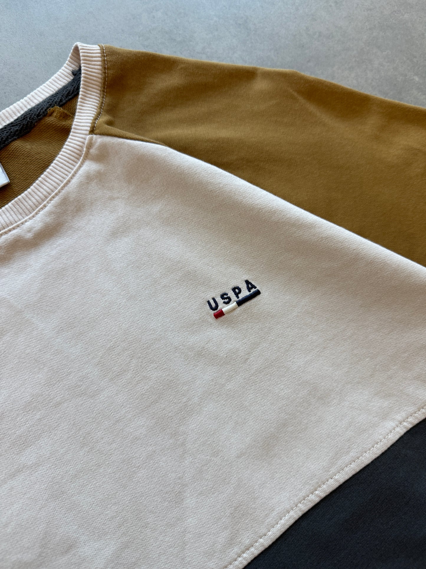 USPA muška color block dukserica (M)
