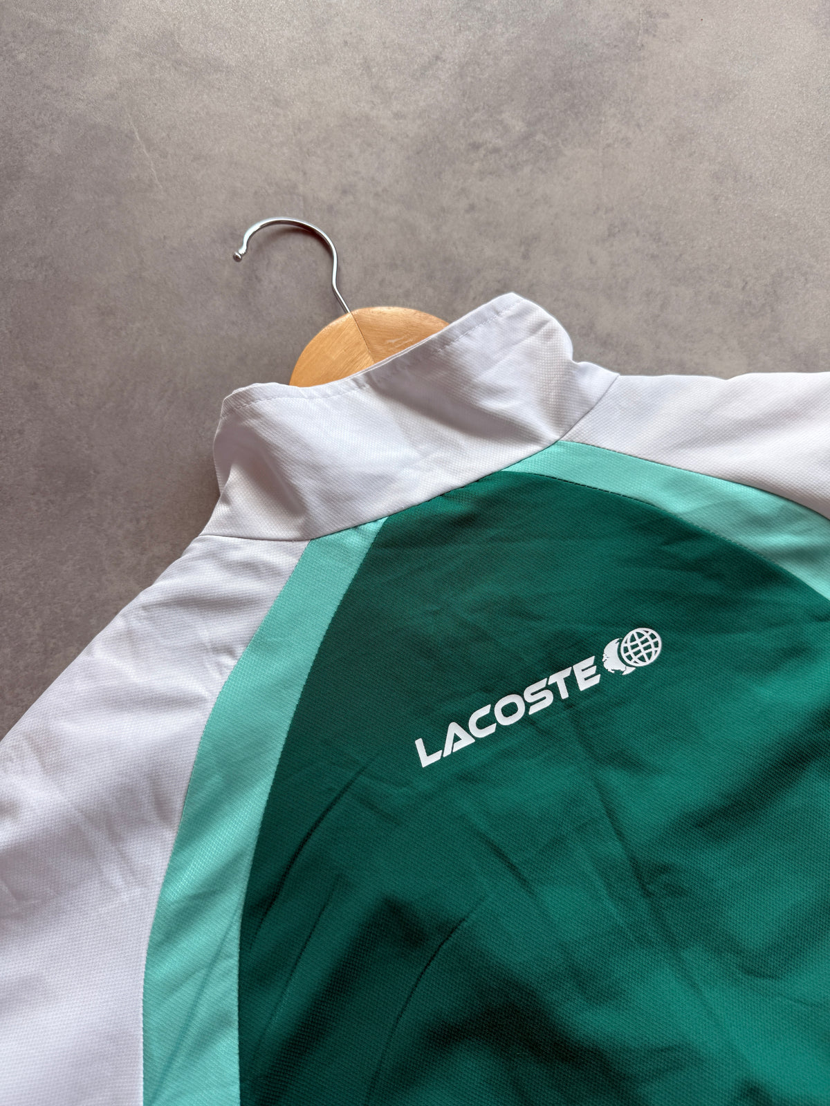 Lacoste muška zelena šuškava dukserica (L)