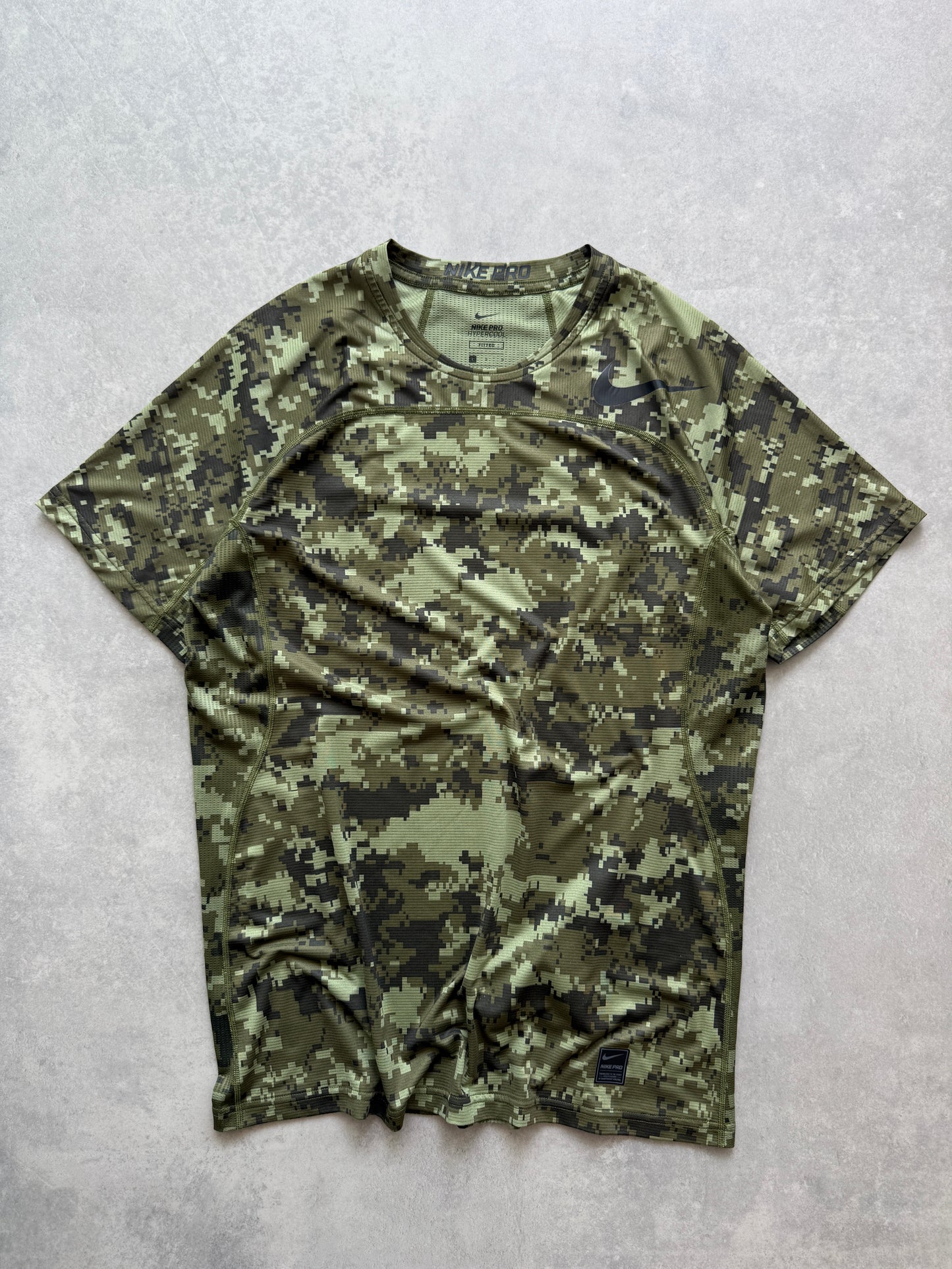 Nike Pro muška maskirna sportska majica (L)