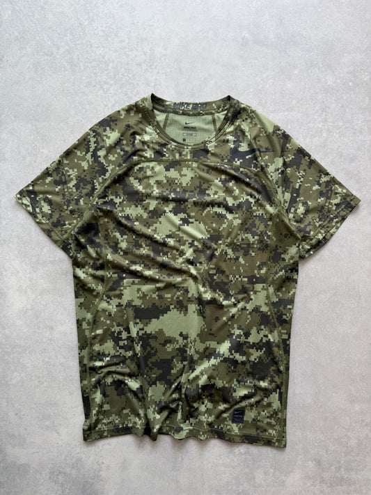 Nike Pro muška maskirna sportska majica (L)