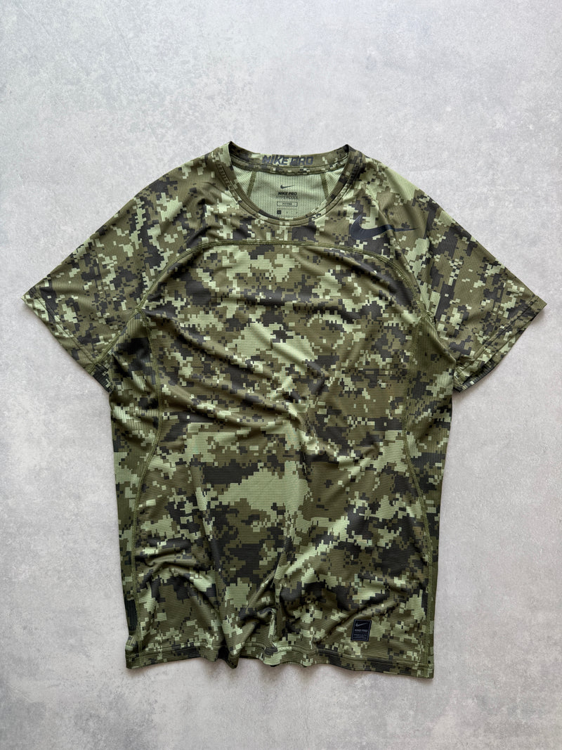 Nike Pro muška maskirna sportska majica (L)