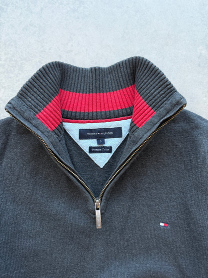 Tommy Hilfiger retro muški 1/4 zip džemper (S)