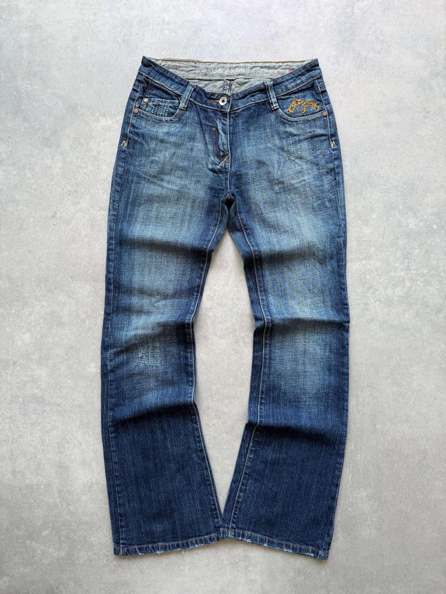 C&Z Jeans ženske Y2K farmerke (28)