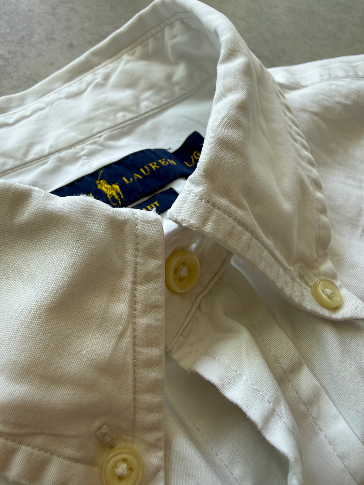 Polo by Ralph Lauren muška bijela košulja (L)