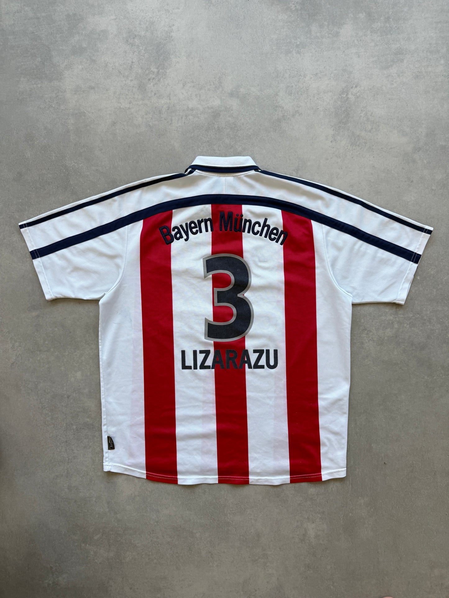 Adidas x Bayern Munchen 00/02 Away Kit Bixente Lizarazu vintage muški dres (XL)
