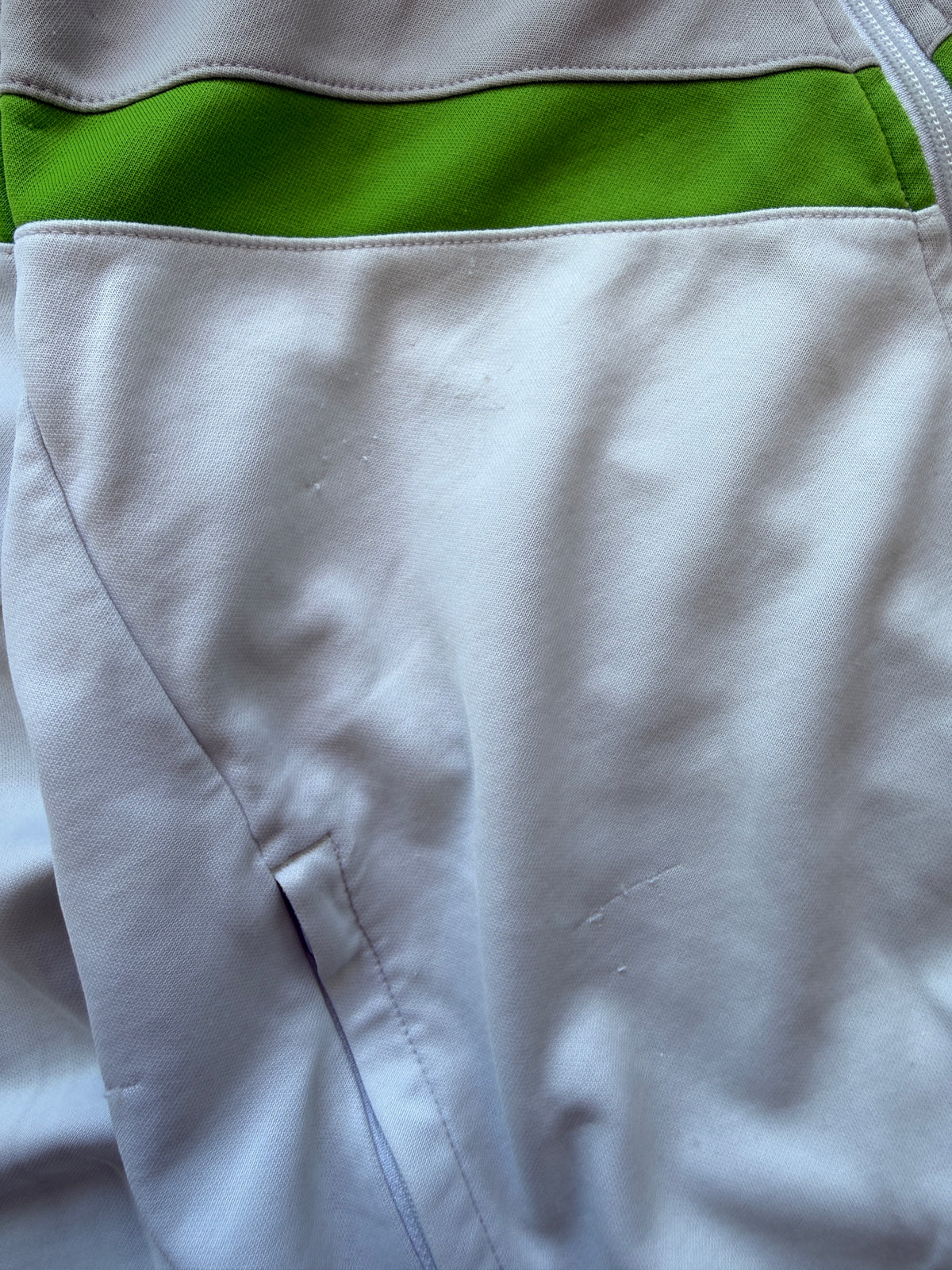 Nike 2000s muška bijela zip up dukserica (M)