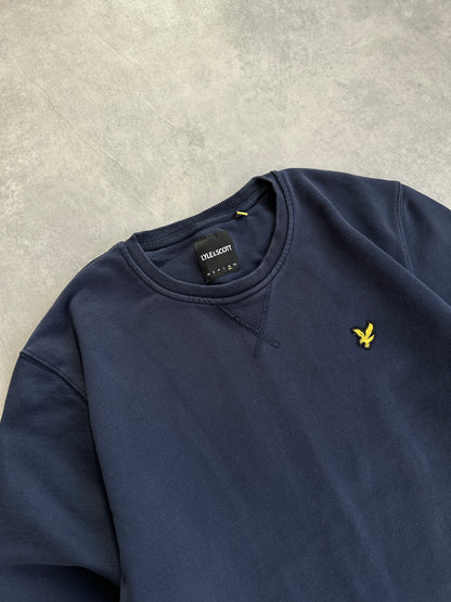 Lyle & Scott muška navy plava dukserica (XL)