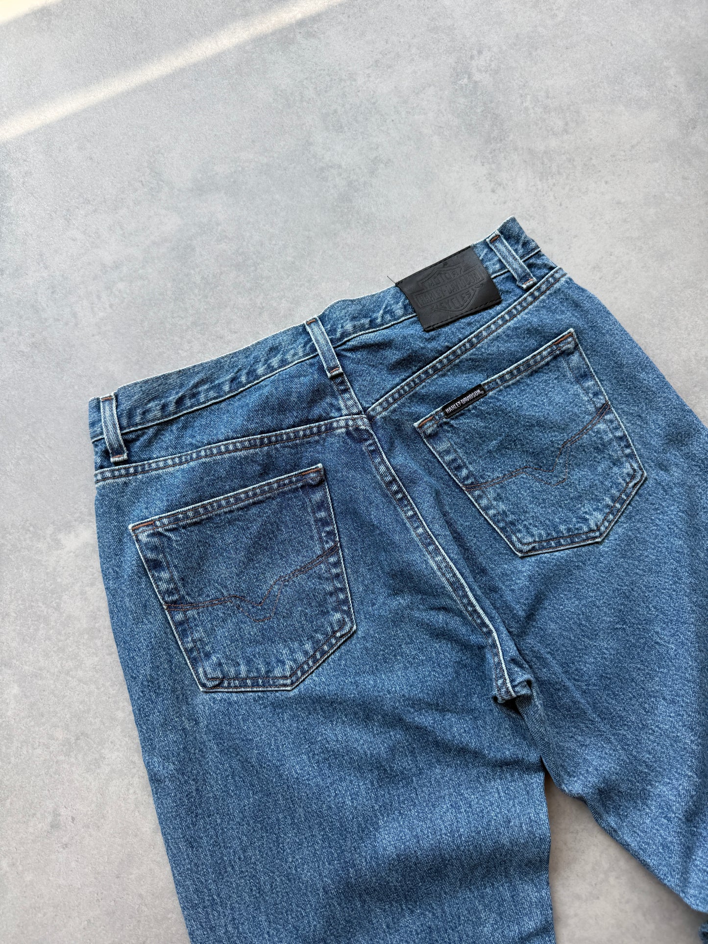 Harley Davidson muške plave farmerke (34x32)