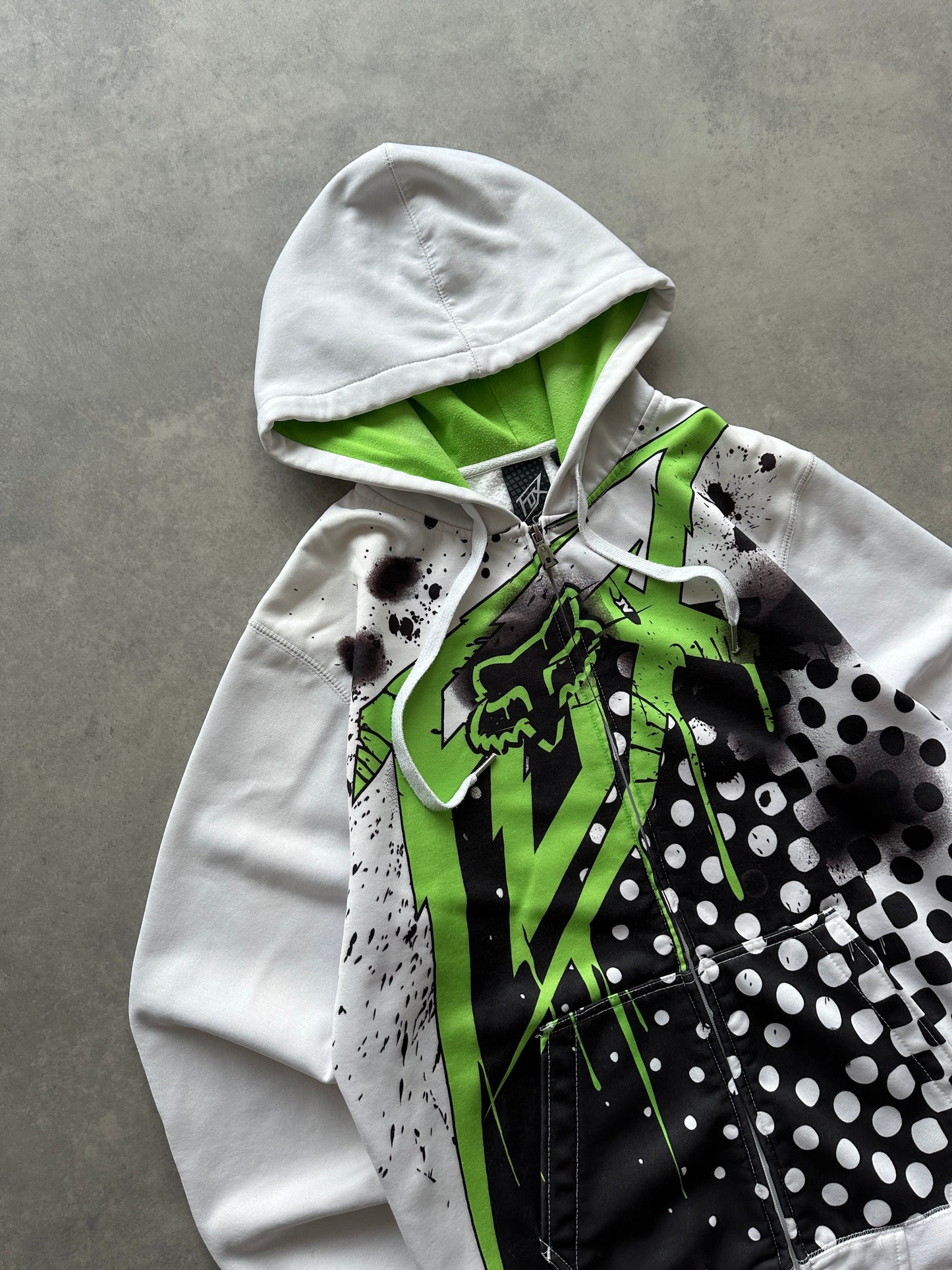 Fox Racing muška bijela dukserica (M)