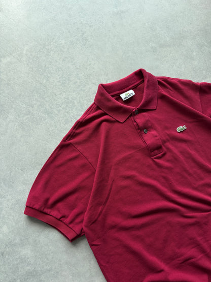 Lacoste vintage muška bordo polo majica (L)