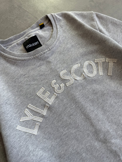 Lyle & Scott muška basic siva dukserica (S)