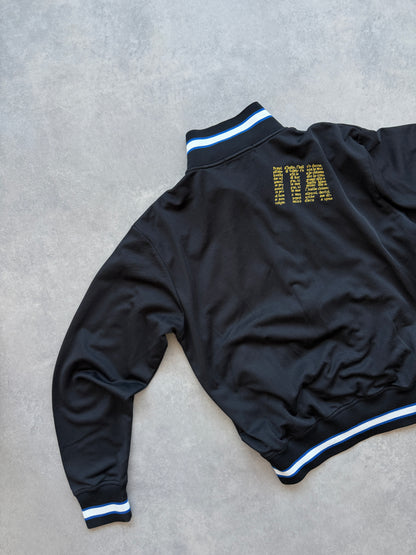 Kappa x Italia vintage muška crna dukserica (L)