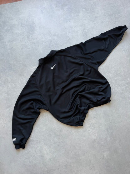 Nike 90s 1/4 zip muška oversized crna dukserica (S)