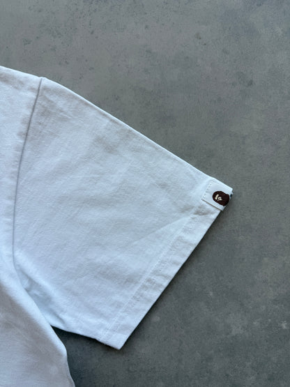 Supreme x Bape 2001 Box Logo muška bijela majica (M)