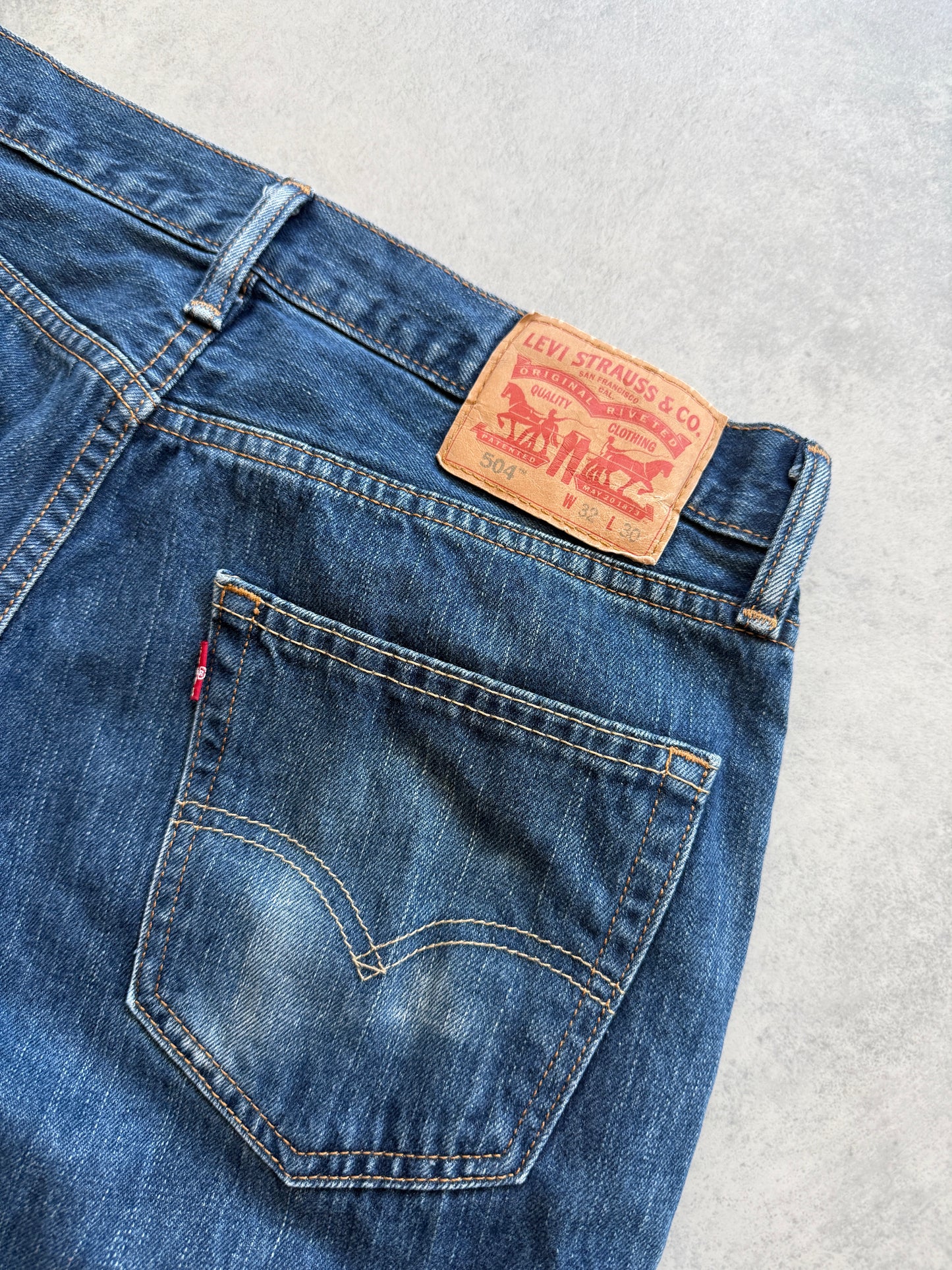 Levis 504 muške plave farmerke (32x30)