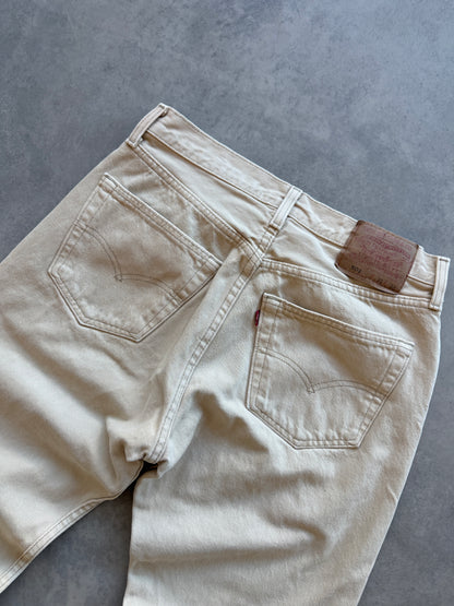 Levis 501 vintage ženske bež farmerke (31x32)