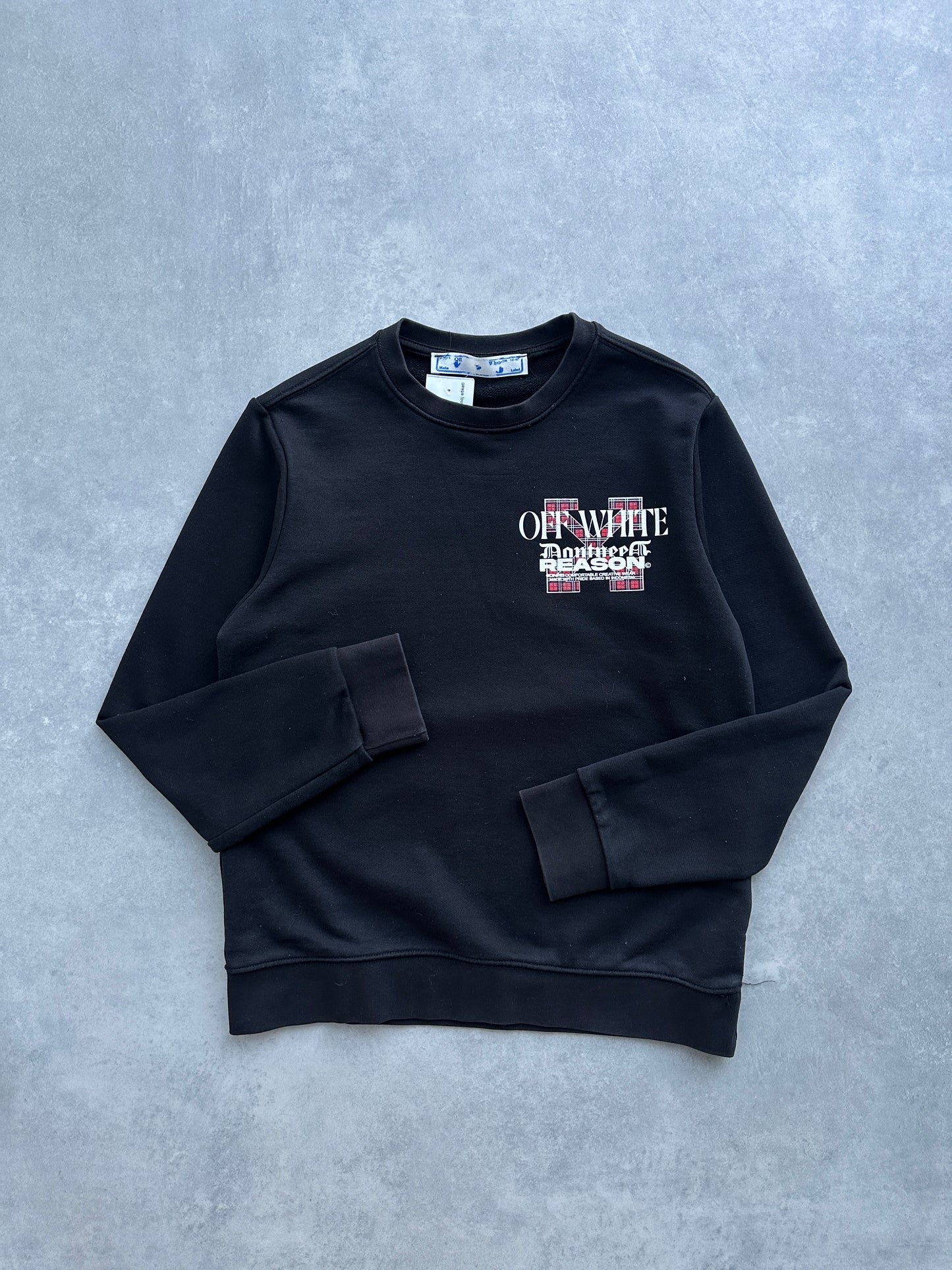 Off White muška crna dukserica (M)