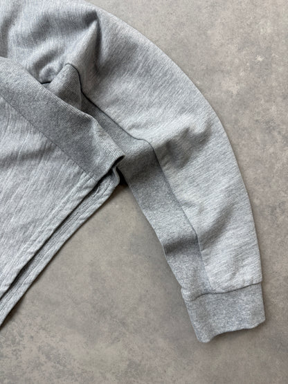 Gymshark siva ženska crop top sportska dukserica (XL)