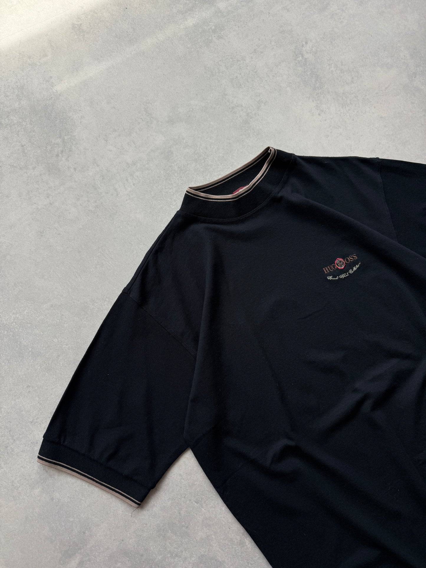 Hugo Boss vintage muška crna majica (XL)