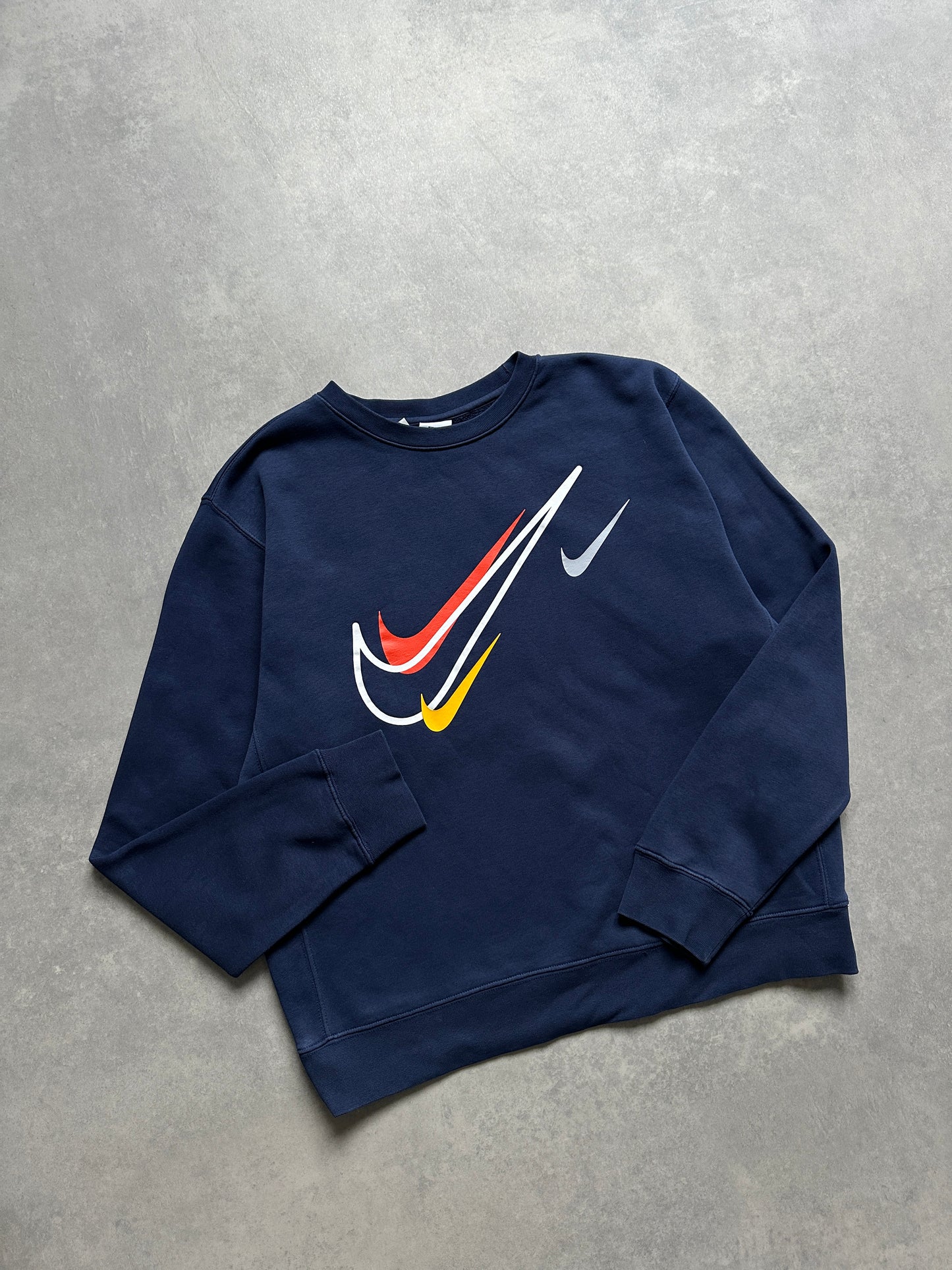 Nike navy muška dukserica (M)