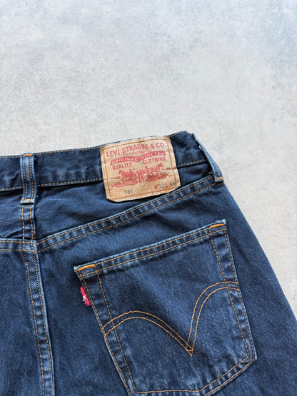 Levis 751 muške tamno plave farmerke (32x34)