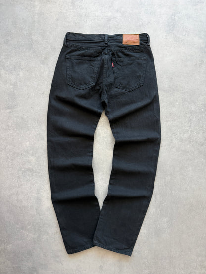 Levis 501 Premium muške crne farmerke (32x34)