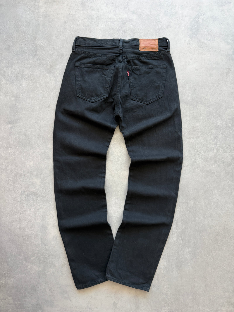 Levis 501 Premium muške crne farmerke (32x34)