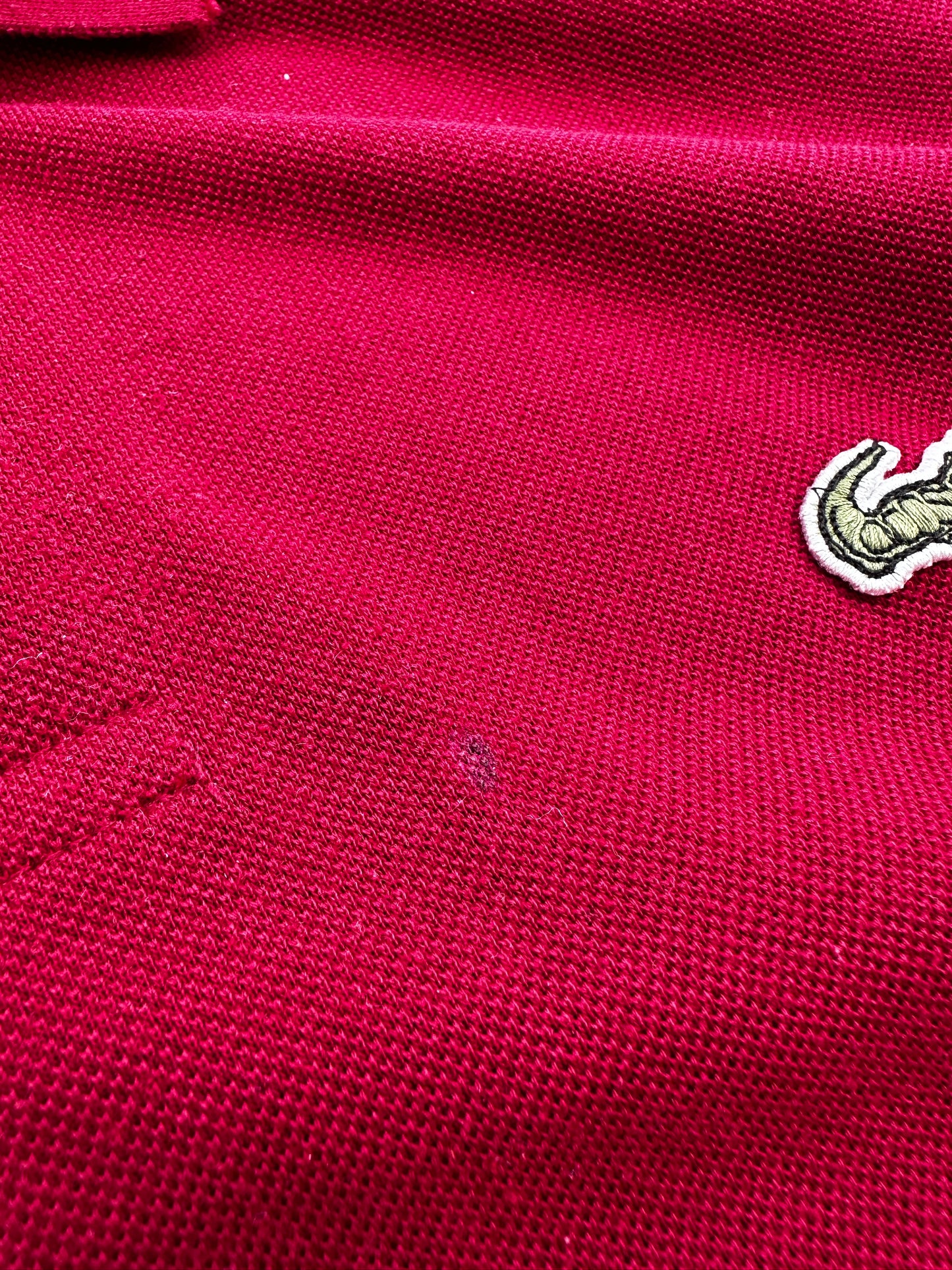 Lacoste vintage muška crvena polo majica (XXL)