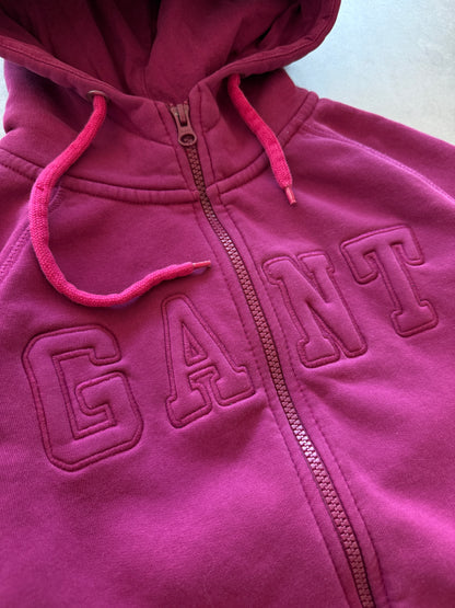 Gant ženska roza zip dukserica (S)