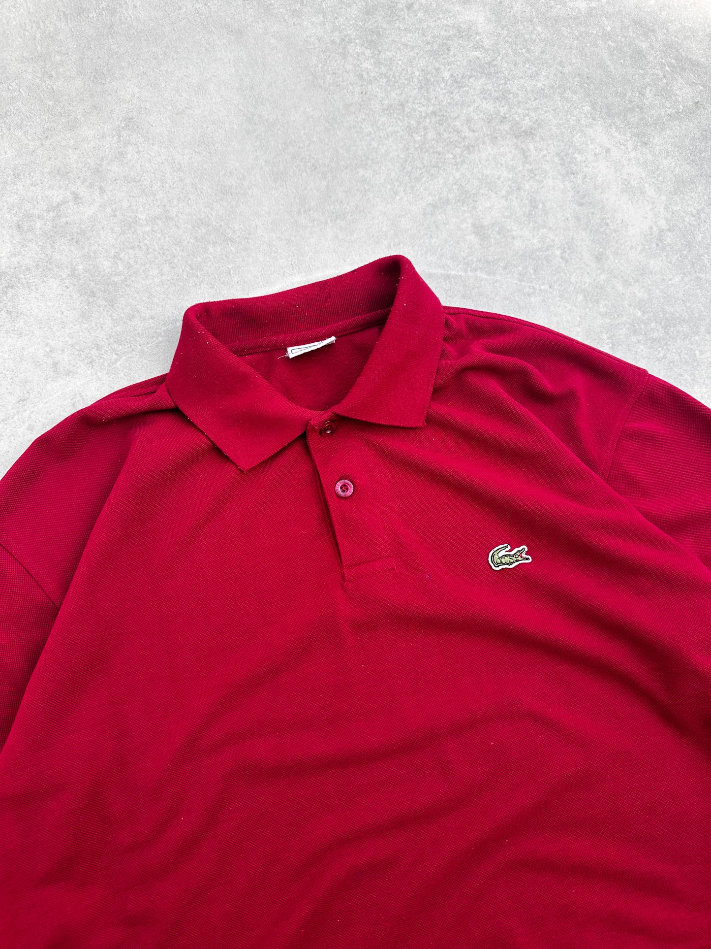 Lacoste vintage muška crvena polo majica (XXL)